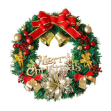 Christmas Wreath Artificial for Front Door for Indoor Outdoor Holiday Window 30 cm