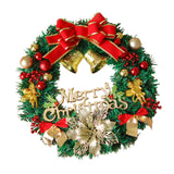 Christmas Wreath Artificial for Front Door for Indoor Outdoor Holiday Window 30 cm