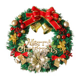 Christmas Wreath Artificial for Front Door for Indoor Outdoor Holiday Window 30 cm