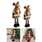 Christmas Elk Doll Telescopic Legs Collection Cartoon Christmas Decoration L