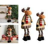 Christmas Elk Doll Telescopic Legs Collection Cartoon Christmas Decoration L