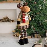 Christmas Elk Doll Telescopic Legs Collection Cartoon Christmas Decoration L