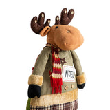 Christmas Elk Doll Telescopic Legs Collection Cartoon Christmas Decoration L