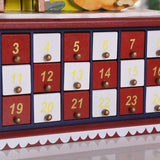 Christmas Advent Calendar Home Decor Adults Kids 24 Day Christmas Decoration