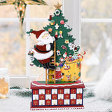 Christmas Advent Calendar Home Decor Adults Kids 24 Day Christmas Decoration