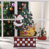 Christmas Advent Calendar Home Decor Adults Kids 24 Day Christmas Decoration