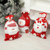 Christmas Drawstring Gift Bag Xmas Candy Bag for Christmas Kids Adults Party