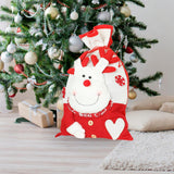 Christmas Gift Bag Treat Bag Xmas Candy Bag for Party Presents Christmas Eve Elk