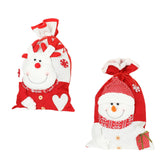 Christmas Gift Bag Treat Bag Xmas Candy Bag for Party Presents Christmas Eve Elk