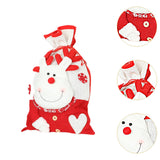 Christmas Gift Bag Treat Bag Xmas Candy Bag for Party Presents Christmas Eve Elk