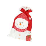 Christmas Gift Bag Treat Bag Xmas Candy Bag for Party Presents Christmas Eve Snowman