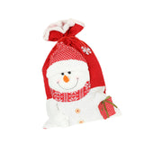 Christmas Gift Bag Treat Bag Xmas Candy Bag for Party Presents Christmas Eve Snowman