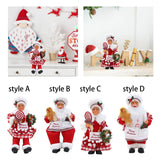 Christmas Chef Ms Claus Figurine Doll Toy for Fireplace Party Supplies Home Style A