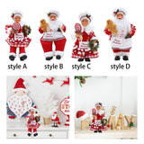 Christmas Chef Ms Claus Figurine Doll Toy for Fireplace Party Supplies Home Style A