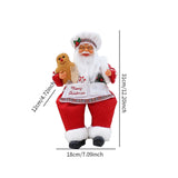 Christmas Chef Ms Claus Figurine Doll Toy for Fireplace Party Supplies Home Style B