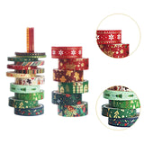 21 Pieces Christmas Washi Tape Set for Scrapbooking Supplies DIY Craft