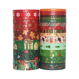 21 Pieces Christmas Washi Tape Set for Scrapbooking Supplies DIY Craft