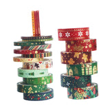 21 Pieces Christmas Washi Tape Set for Scrapbooking Supplies DIY Craft