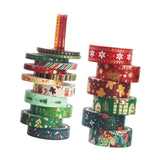 21 Pieces Christmas Washi Tape Set for Scrapbooking Supplies DIY Craft