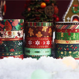 21 Pieces Christmas Washi Tape Set for Scrapbooking Supplies DIY Craft