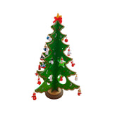 Christmas Tree Desk Decoration Xmas Tree Ornament for New Year Party Holiday Green