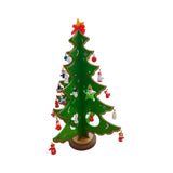 Christmas Tree Desk Decoration Xmas Tree Ornament for New Year Party Holiday Green