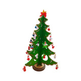 Christmas Tree Desk Decoration Xmas Tree Ornament for New Year Party Holiday Green