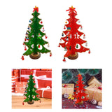 Christmas Tree Desk Decoration Xmas Tree Ornament for New Year Party Holiday Green