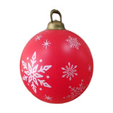 Maxbell Inflatable Christmas Ball Giant Xmas Inflatable Ball for New Year Tree Porch Snowflakes