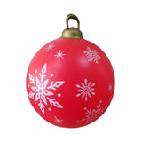 Maxbell Inflatable Christmas Ball Giant Xmas Inflatable Ball for New Year Tree Porch Snowflakes