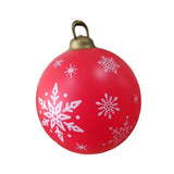 Maxbell Inflatable Christmas Ball Giant Xmas Inflatable Ball for New Year Tree Porch Snowflakes