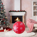 Maxbell Inflatable Christmas Ball Giant Xmas Inflatable Ball for New Year Tree Porch Snowflakes