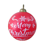 Maxbell Inflatable Christmas Ball Giant Xmas Inflatable Ball for New Year Tree Porch Letters