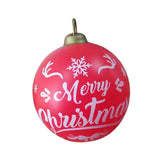 Maxbell Inflatable Christmas Ball Giant Xmas Inflatable Ball for New Year Tree Porch Letters