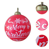 Maxbell Inflatable Christmas Ball Giant Xmas Inflatable Ball for New Year Tree Porch Letters