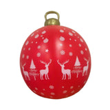 Maxbell Inflatable Christmas Ball Giant Xmas Inflatable Ball for New Year Tree Porch Elk