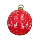 Maxbell Inflatable Christmas Ball Giant Xmas Inflatable Ball for New Year Tree Porch Elk