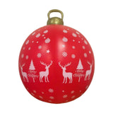 Maxbell Inflatable Christmas Ball Giant Xmas Inflatable Ball for New Year Tree Porch Elk