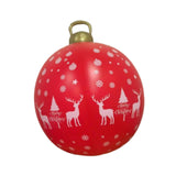 Maxbell Inflatable Christmas Ball Giant Xmas Inflatable Ball for New Year Tree Porch Elk