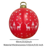 Maxbell Inflatable Christmas Ball Giant Xmas Inflatable Ball for New Year Tree Porch Elk