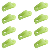 10Pcs Tent guyline Cord Adjusters Triangle Tent Buckles for Climbing Camping 3.2cmx1cmx1.7cm