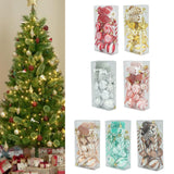 15Pcs Christmas Ornaments Gifts Christmas Balls for Home Holiday Anniversary Red