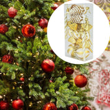 15Pcs Christmas Ornaments Gifts Christmas Balls for Home Holiday Anniversary Gold