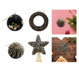 Christmas Ball Foam Balls Classic Hanging Ornament for New Year Home Festive Joy Ball