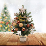 Maxbell Tabletop Artificial Christmas Tree Realistic for Holiday Indoor Dining Table