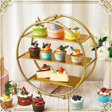 3 Tier Cupcake Stand Cupcake Holder for Party Afternoon Tea Table Decoration