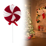 Christmas Ornament Portable Creative Lightweight Christmas Tree Decoration 43cm Windmill Candy