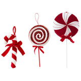 Christmas Ornament Portable Creative Lightweight Christmas Tree Decoration 43cm Windmill Candy