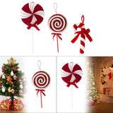 Christmas Ornament Portable Creative Lightweight Christmas Tree Decoration 43cm Windmill Candy