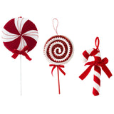 Christmas Ornament Portable Creative Lightweight Christmas Tree Decoration 43cm Windmill Candy